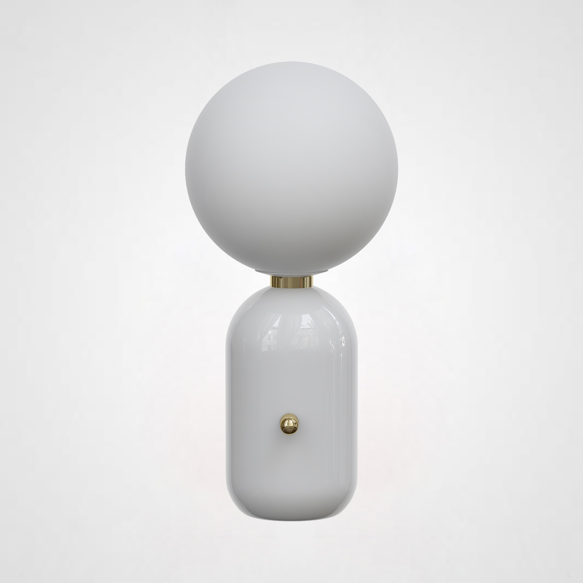 Настольная лампа Parachilna Aballs White (D20) Imperium Loft 186171-22