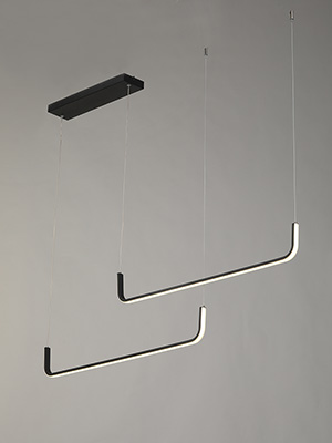 Люстра V2530-1/2S, LED 31Вт, 3900-4200К, 2850лм Vitaluce