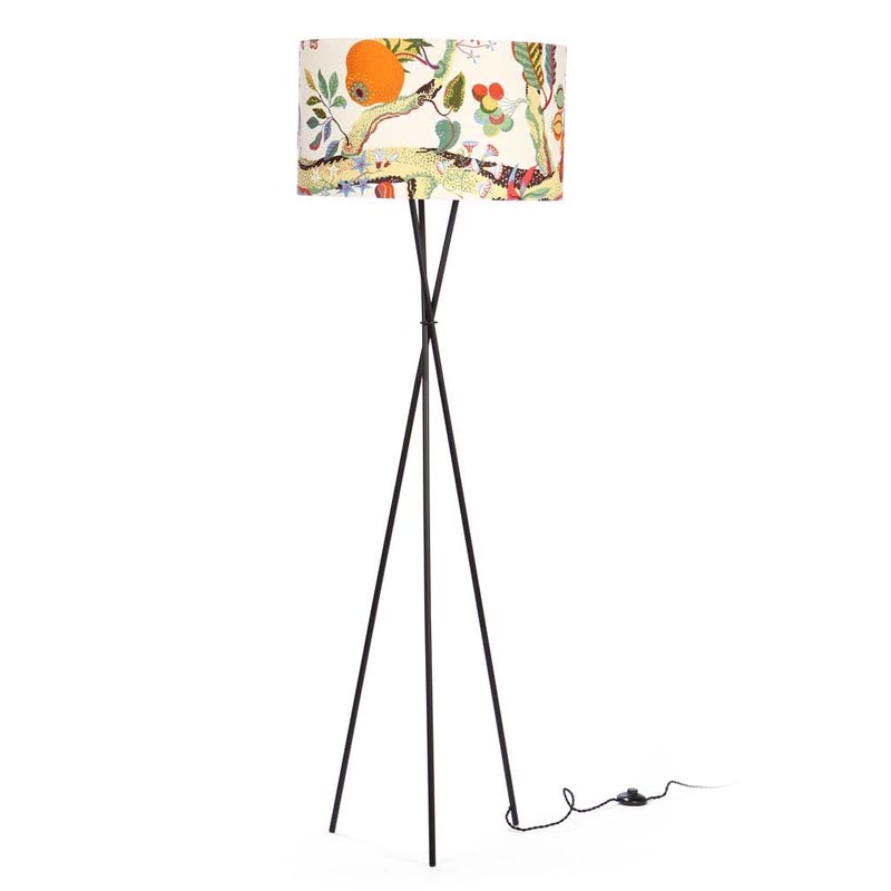 Торшер Colored Lampshade Tree Floor Lamp