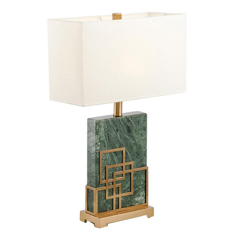Настольная лампа Table Lamp marble green