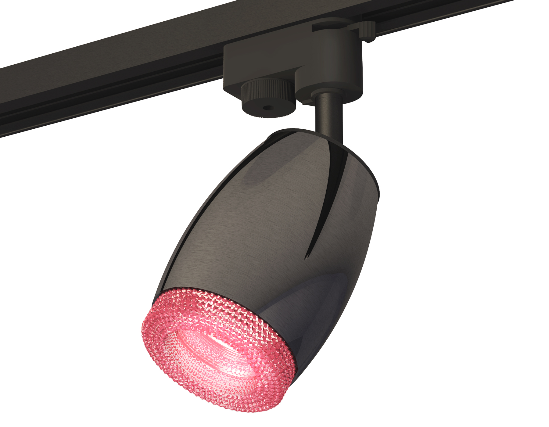 Комплект трекового однофазного светильника с композитным хрусталем Ambrella Light XT1123006