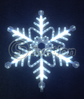 Новогодний мотив, Новогодний мотив «Снежинка D6031 белая LED»