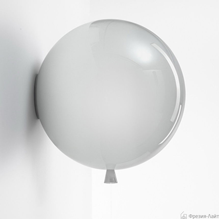Brokis MEMORY WALL D250 серый матовый настенный светильник воздушный шар