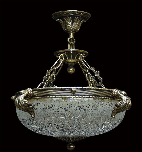 Люстра из хрусталя ХН-О-25 КР (350) Зима