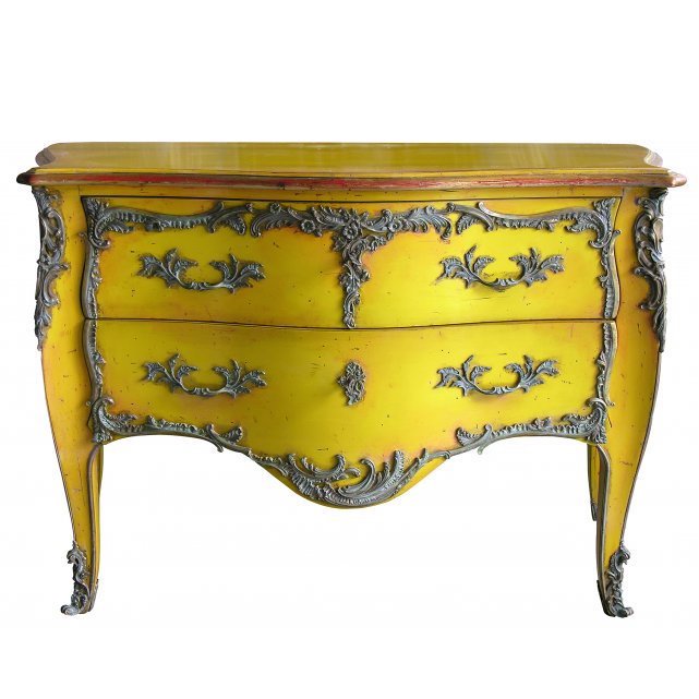 Комод L.XV CHEST OF DRAWERS IN THE STYLE OF B.V.R Yellow 10.142