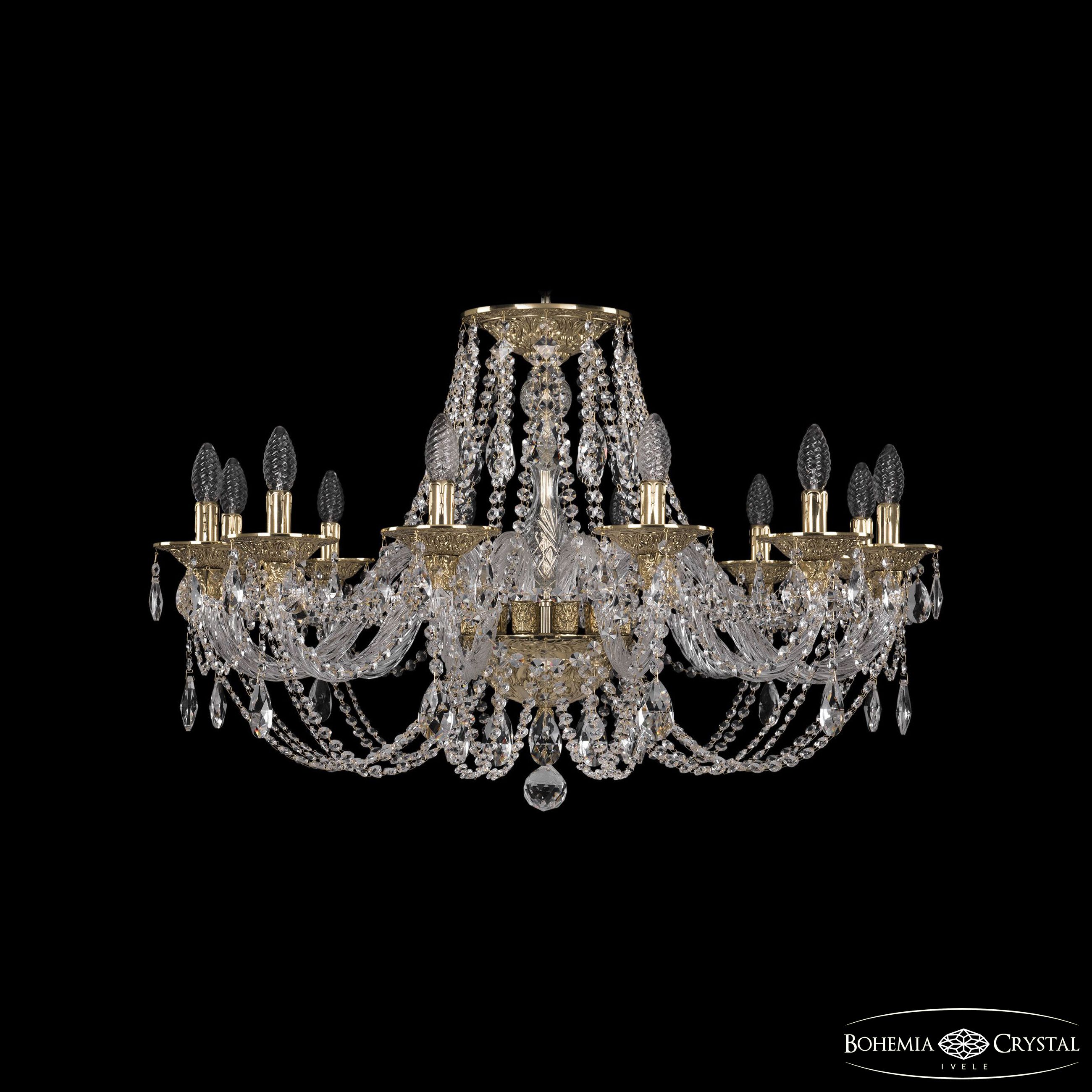 Люстра Bohemia Ivele Crystal 16106/12/300 G