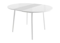 Стол Bradex Home Гарри раскладной 100-137х100х75см, белый кремовый FR 0212
