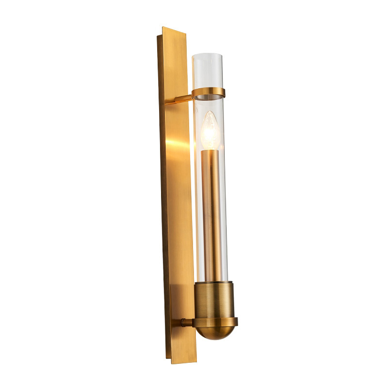 Бра Glass tube Gavanna Wall Lamp Loft Concept 44.579