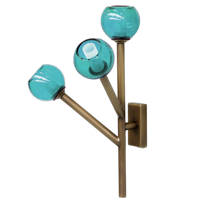 Бра Last Night Wall Lamp Turquoise Loft Concept 44.488-0