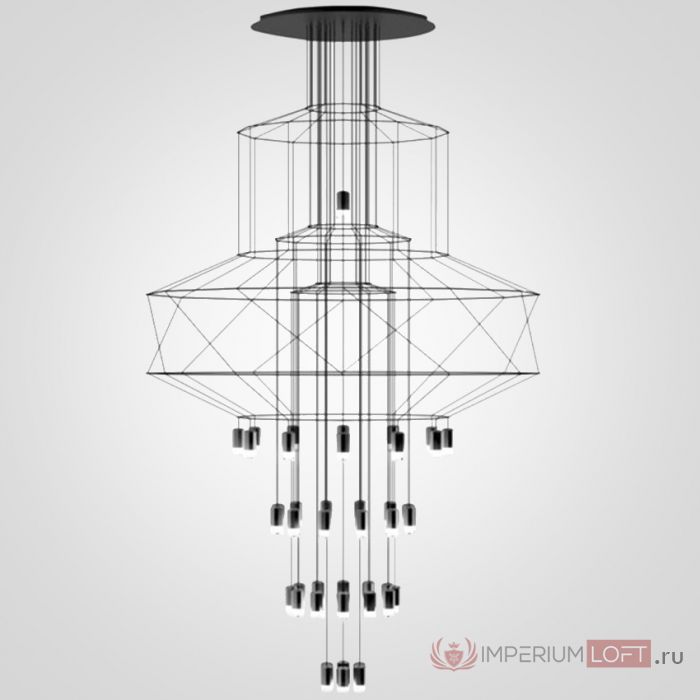 Люстра Wireflow Chandelier 0374 Suspension Lamp 40.1637-0 75394-22