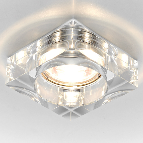Встраиваемый точечный светильник MR16 Ambrella Light D9171 CL/CH