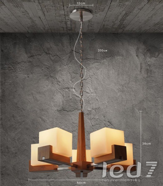 Светильник LED7 Future Lighting Wood Design Cube5