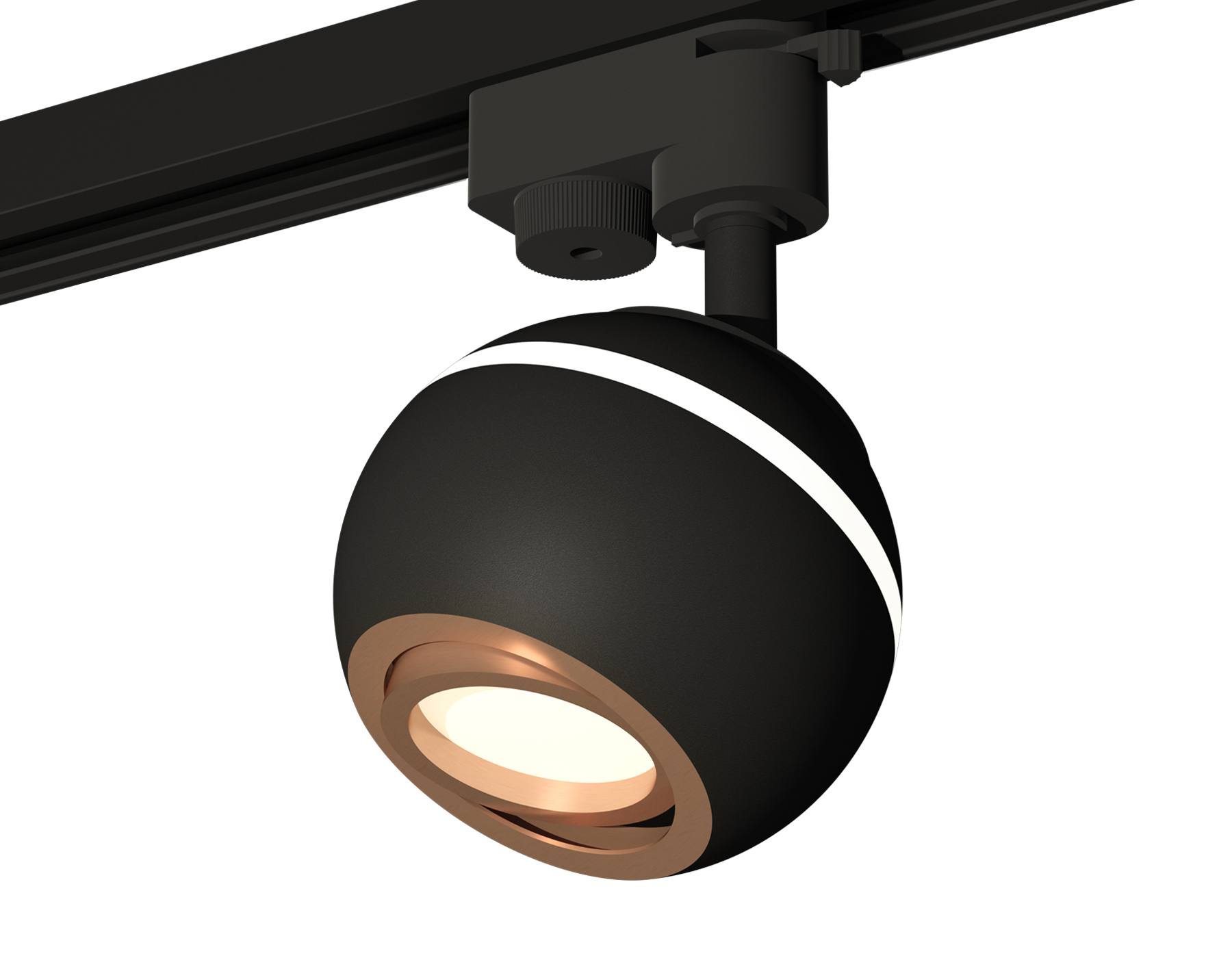 Комплект трекового однофазного светильника с подсветкой Ambrella Light XT1102024