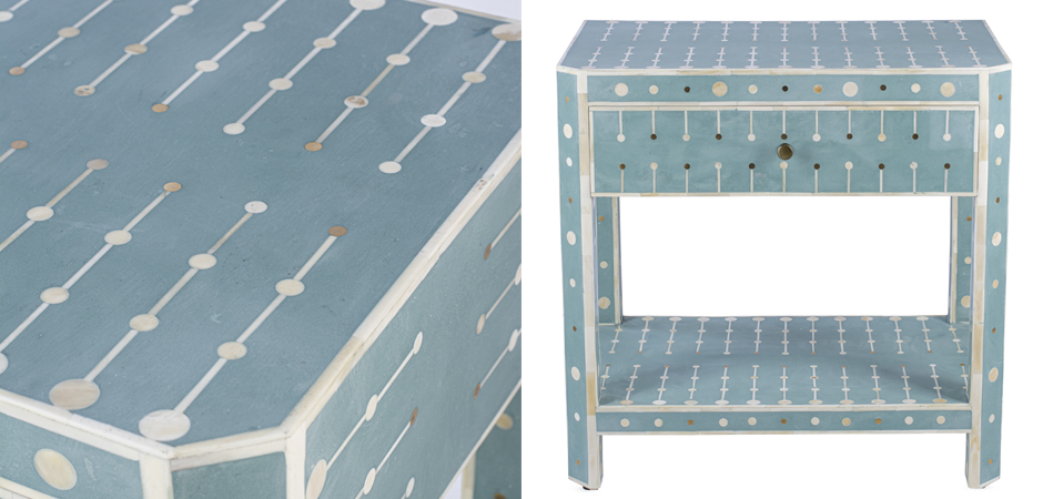 Тумба Sprout Bone Inlay Bedside 1 DRAWER 19.044