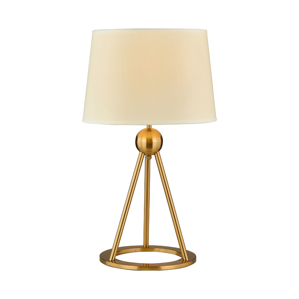 Настольная лампа Gramercy Home Tiga TL151-1-BRS