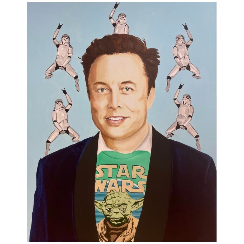 Картина Elon Musk Loft Concept 80.455-1