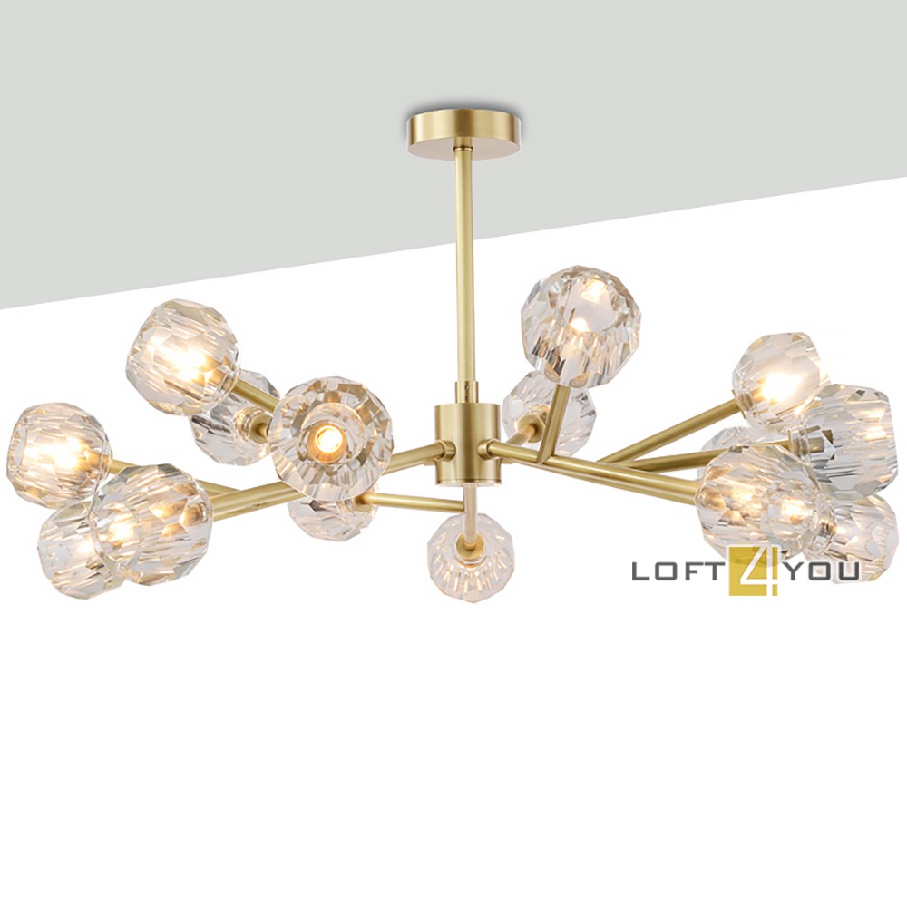 Светильник Lampadario Brass Luxury Chandelier Loft4You L02825