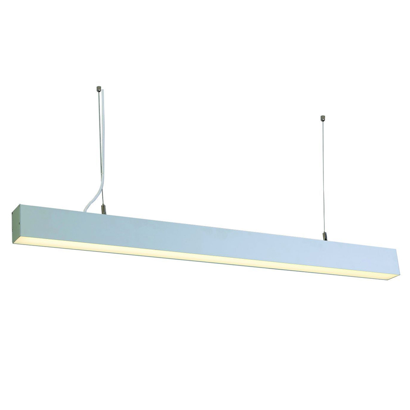 Линейная люстра цвета серебра Laconic Loft-Concept 40.6423-3