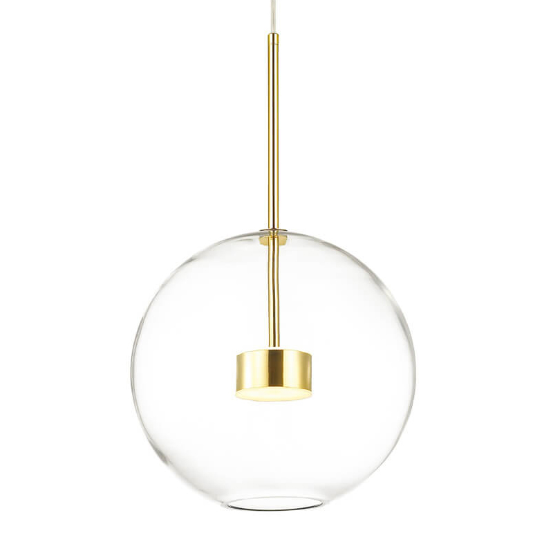 Подвесной светильник Transparent Bubble Pendant Gold One