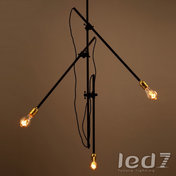 Светильник LED7 Future Lighting Loft Industry - Three Sticks V1