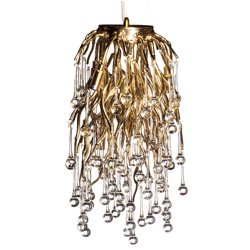 Подвесной светильник Droplet Gold Hanging Lamp