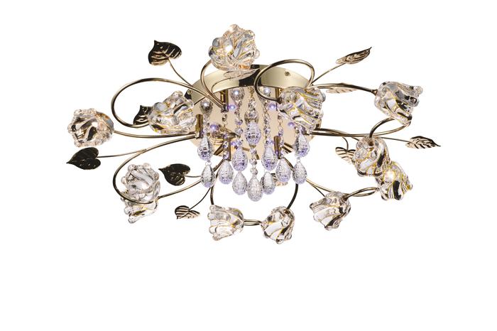 Люстра потолочная Arte Lamp FIORAIA A3116PL-12GO
