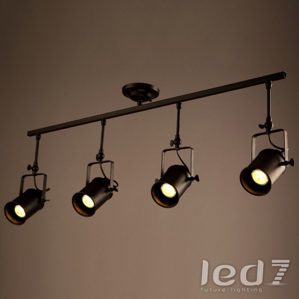 Светильник LED7 Future Lighting Loft Industry - Tube Track Quadruple