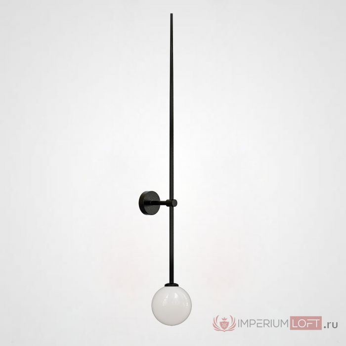 Настенный светильник Lines Ball 100 Black Lines-12 140827-26