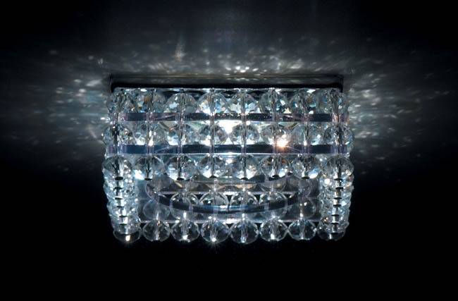 Встраиваемый светильник Donolux DL066.02.1 crystal