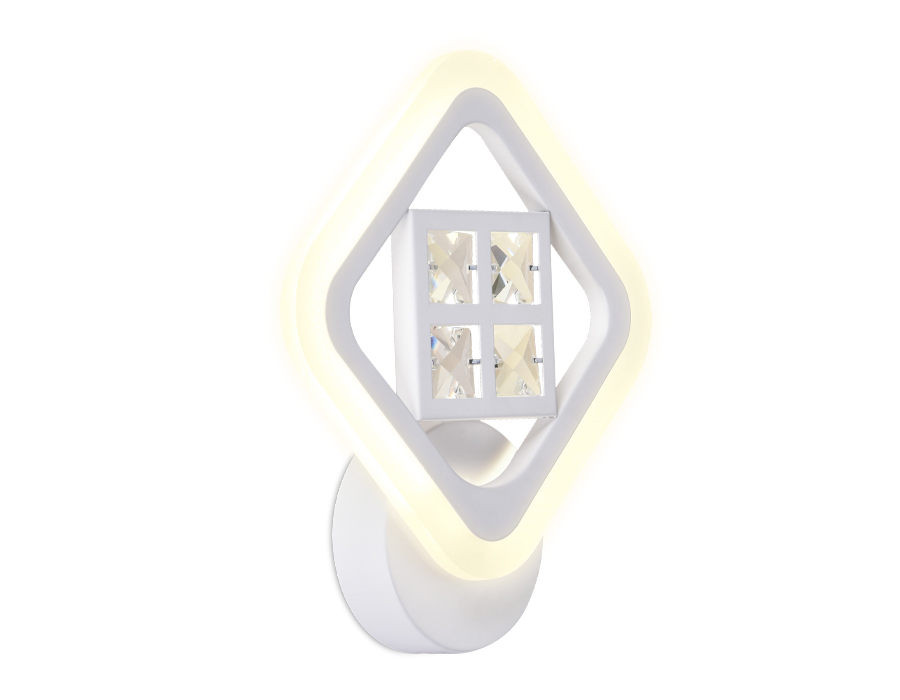 Настенный светодиодный светильник с хрусталем Ambrella Light FA284