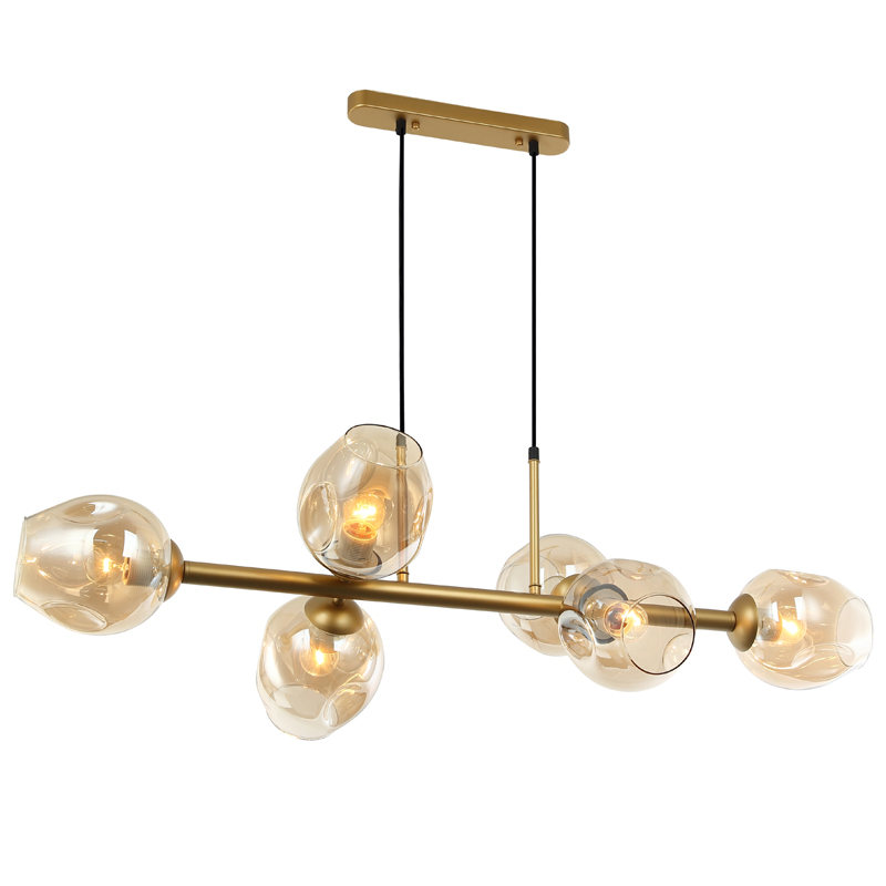 Люстра Branching Bubble Chandelier Line Gold 40.3776