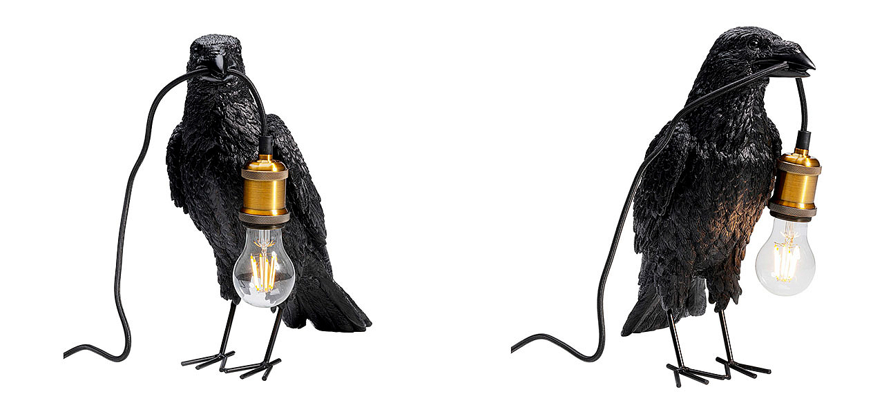 Настольная лампа Ворона Black Crow 43.954-1