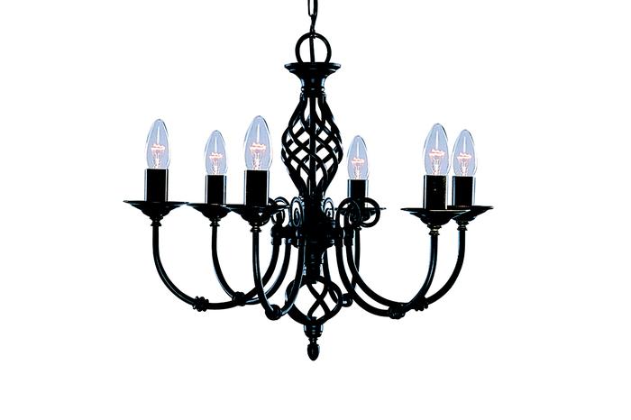 Люстра Arte Lamp ZANZIBAR A8392LM-6BK