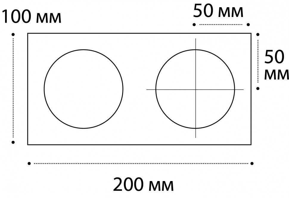 Рамка для светильника Italline M01-1020 black