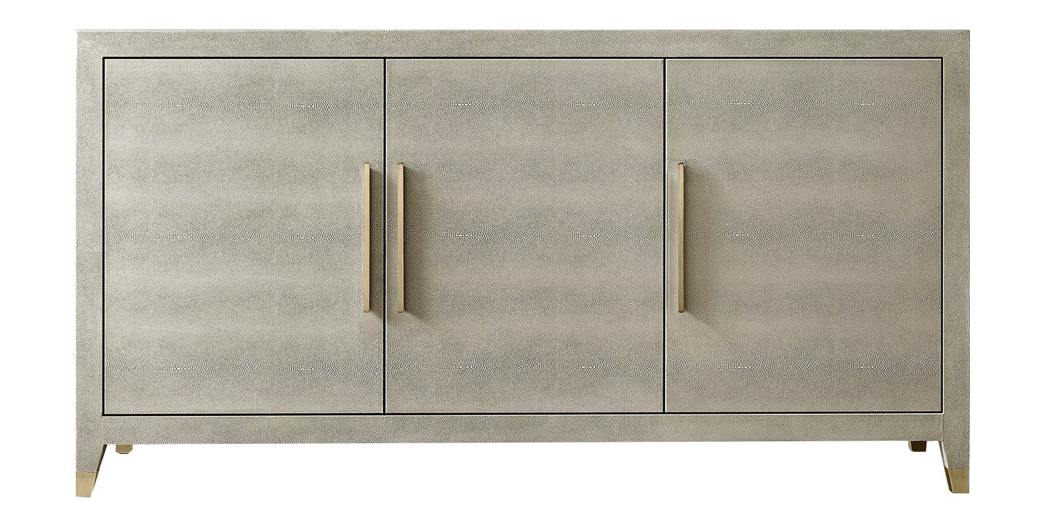 Комод серый скат Charles Stingray Texture chest of drawers Grey 10.376