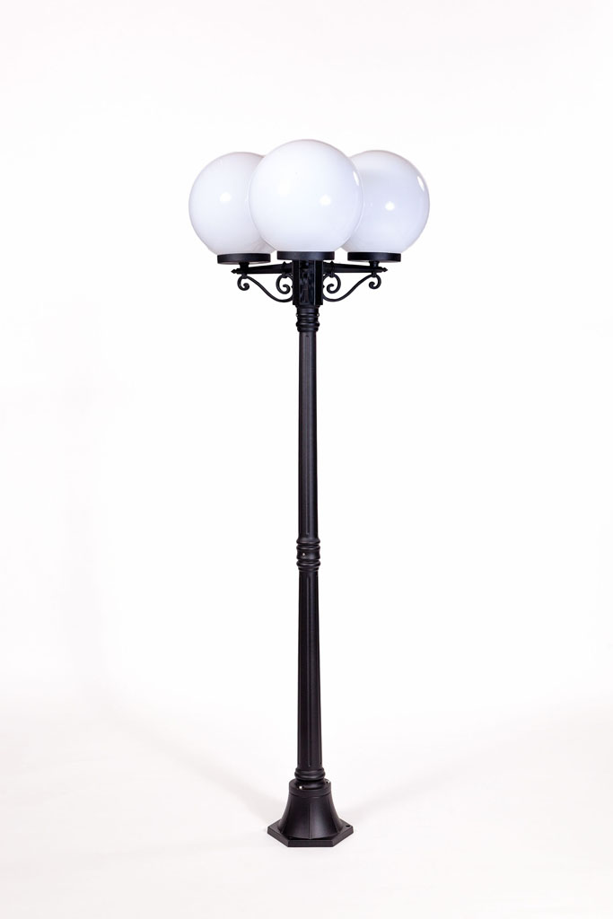 Столб 3 фонаря Oasis Light 88208L В Bl