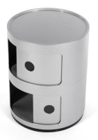 Тумба Bradex Home Componibili с 2 отсеками серая FR 0072