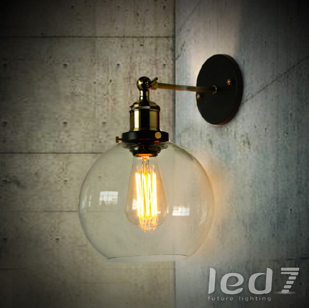 Светильник LED7 Future Lighting Loft Industry Punk Glass Ball Wall