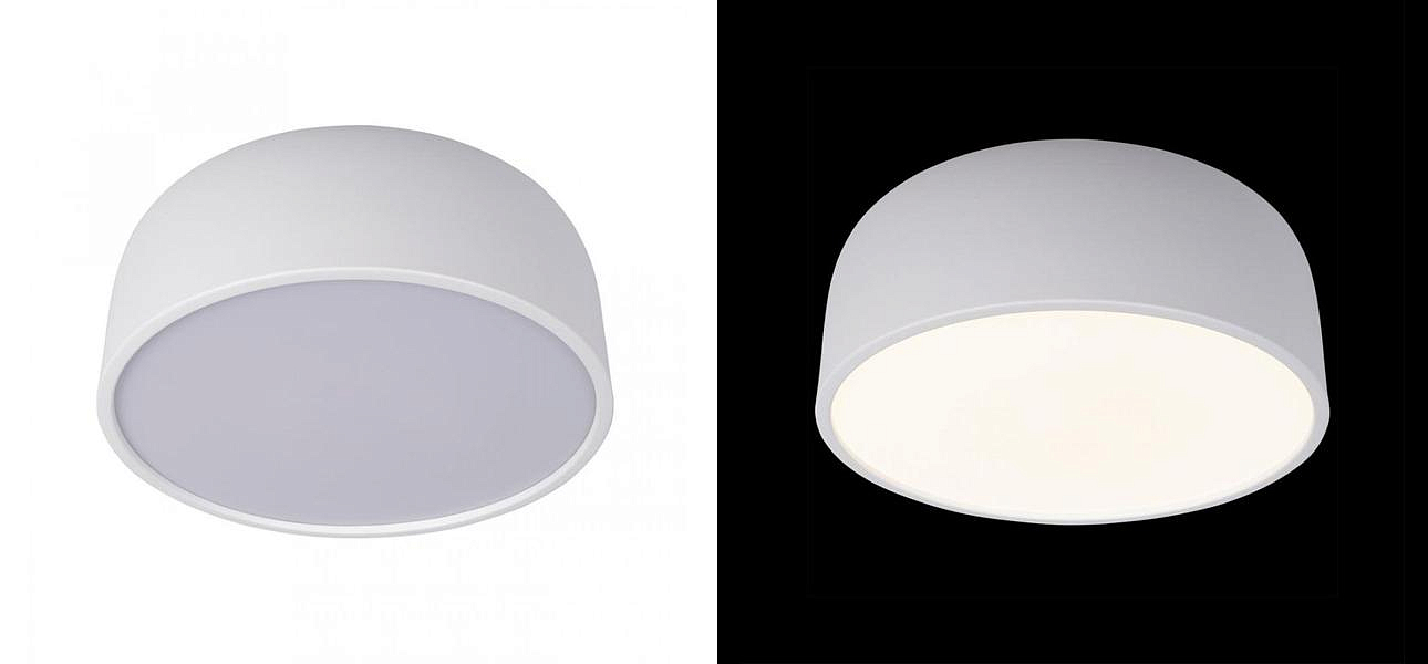 Светильник потолочный круглый Color cup White Loft-Concept 48.514-3