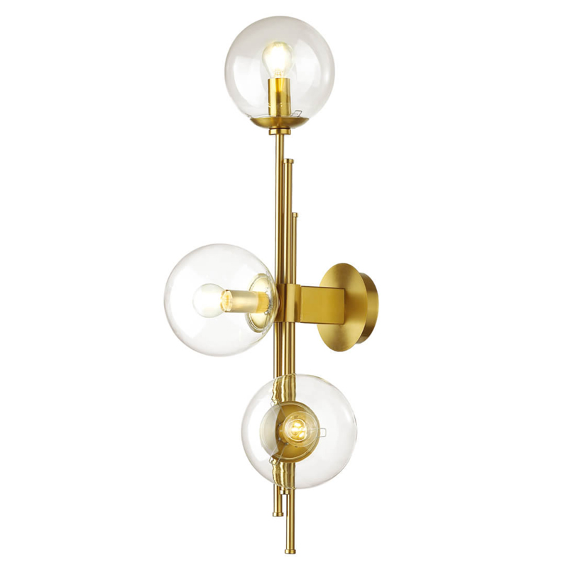Бра TRILOGY WALL SCONCE Clear glass 70 44.1361