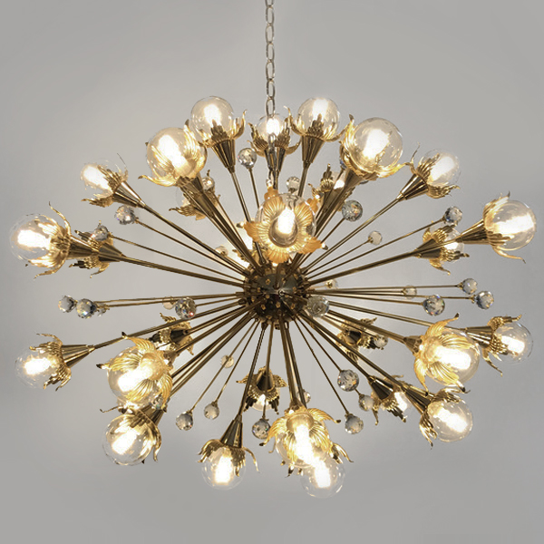 Люстра Jonathan Adler GIANT SPUTNIK CHANDELIER Loft Concept 40.1558.СH.20.T001