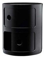 Тумба Bradex Home Componibili с 2 отсеками черная FR 0071