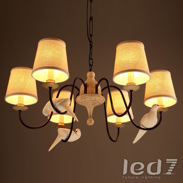 Светильник LED7 Future Lighting Loft Industry Rusted Arm Chandelier V2