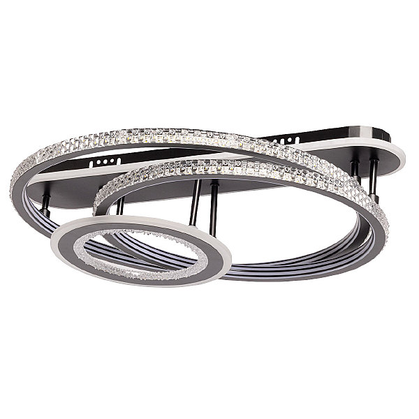 510015003 Оскар 238W LED+24W RGB 220 V люстра (пульт)