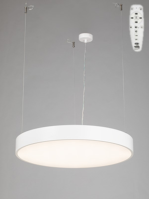Люстра V2115DT-0/1S, LED 86Вт, 2700-6500К, 7200лм