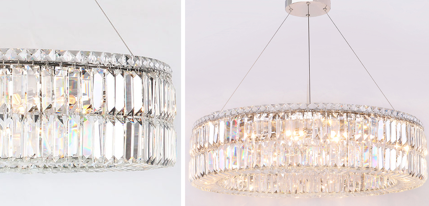 Люстра Darleen Crystal Nickel Chandelier 17 Loft-Concept 40.4643-2