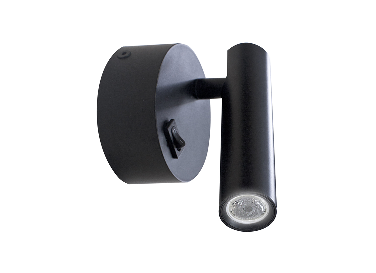 Настенный светодиодный светильник, 2Вт Donolux DL18436/A Black