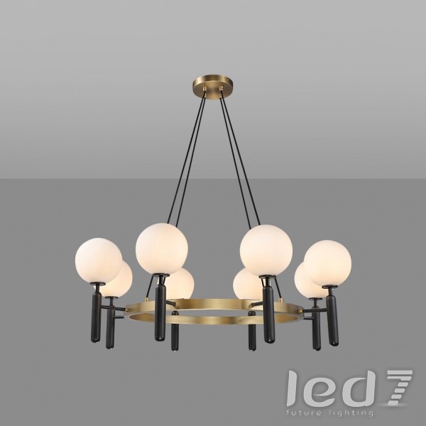 Светильник LED7 Future Lighting Loft Industry Modern - Zasaboi Round Black