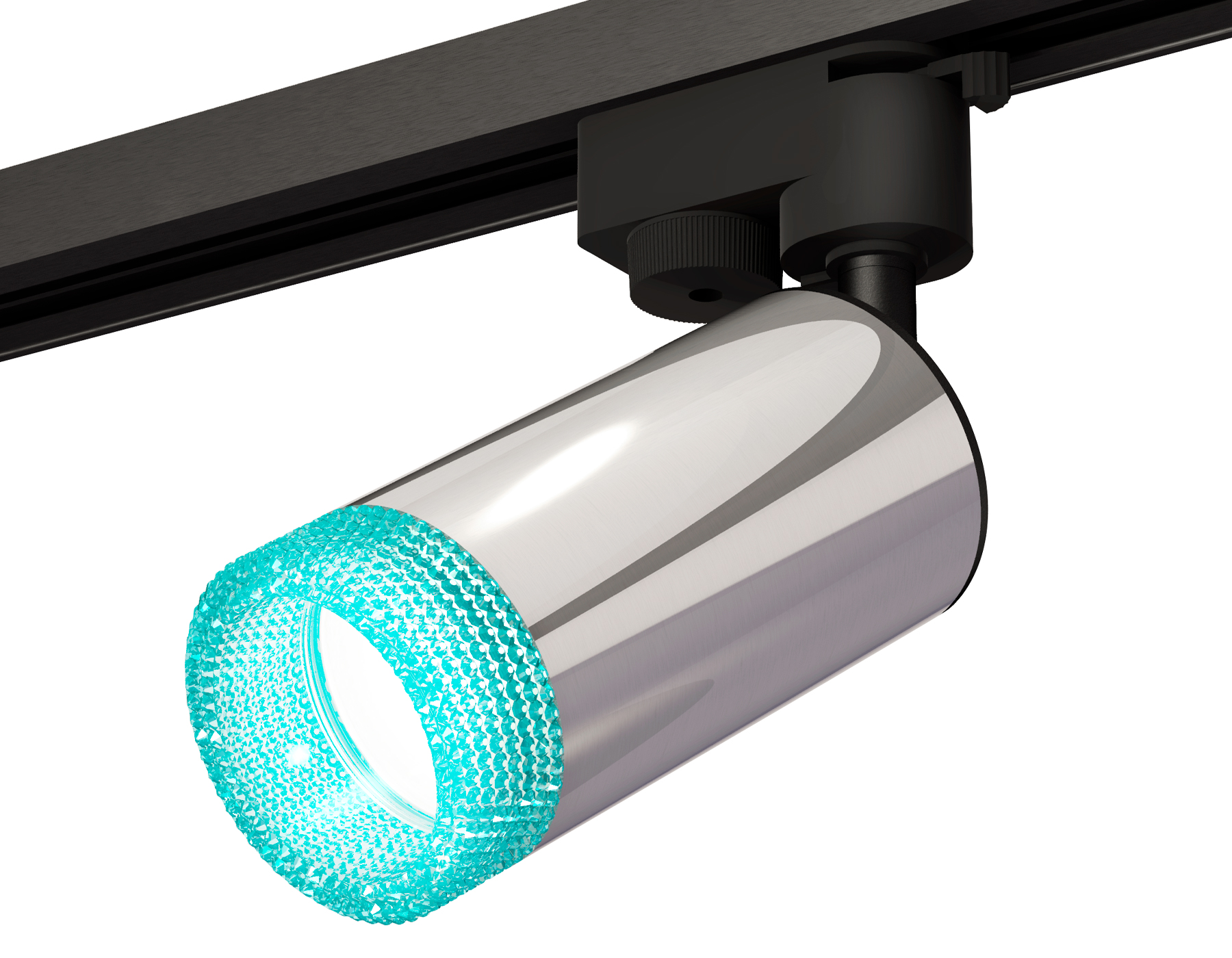 Комплект трекового однофазного светильника с композитным хрусталем Ambrella Light XT6325002