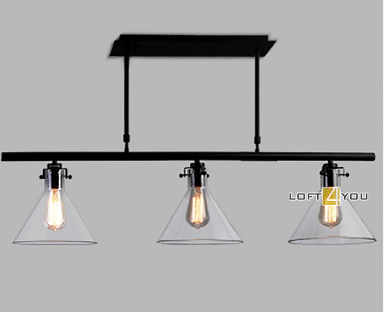 Светильник LOFT Glass Industrial Lamp L00105